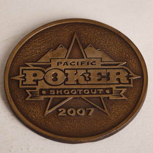CASCADES CASINO, PACIFIC POKER SHOOTOUT 2007, Poker Card Guard