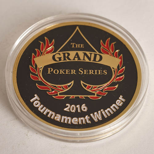 GPS, THE GRAND POKER SERIES 2016 TOURNAMENT WINNER GOLDEN NUGGET, Poker Card Guard