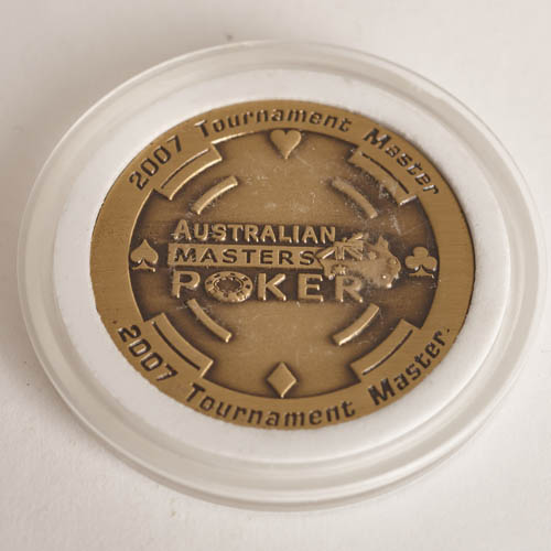AUSTRALIAN MASTERS POKER, 2007 TOURNAMENT MASTER, Poker Card Gard