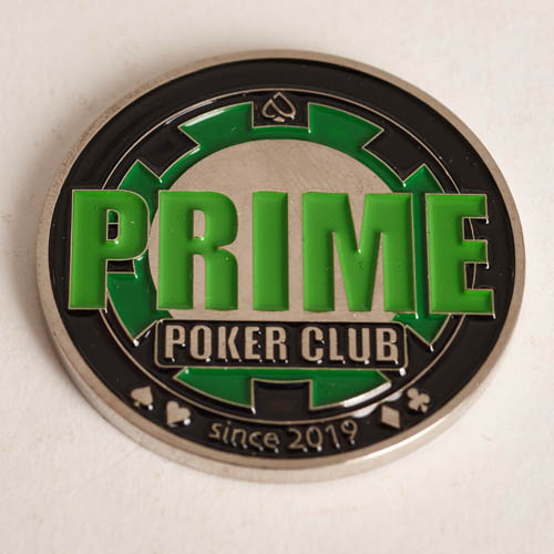 PRIME POKER CLUB, SINCE 2019, Poker Card Guard