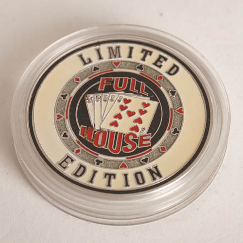 NPPL NATIONAL PUB POKER LEAGUE (No. 30866), LIMITED EDITION FULL HOUSE, Poker Card Guard