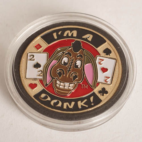 NPPL NATIONAL PUB POKER LEAGUE, I’M A DONK!, Poker Card Guard