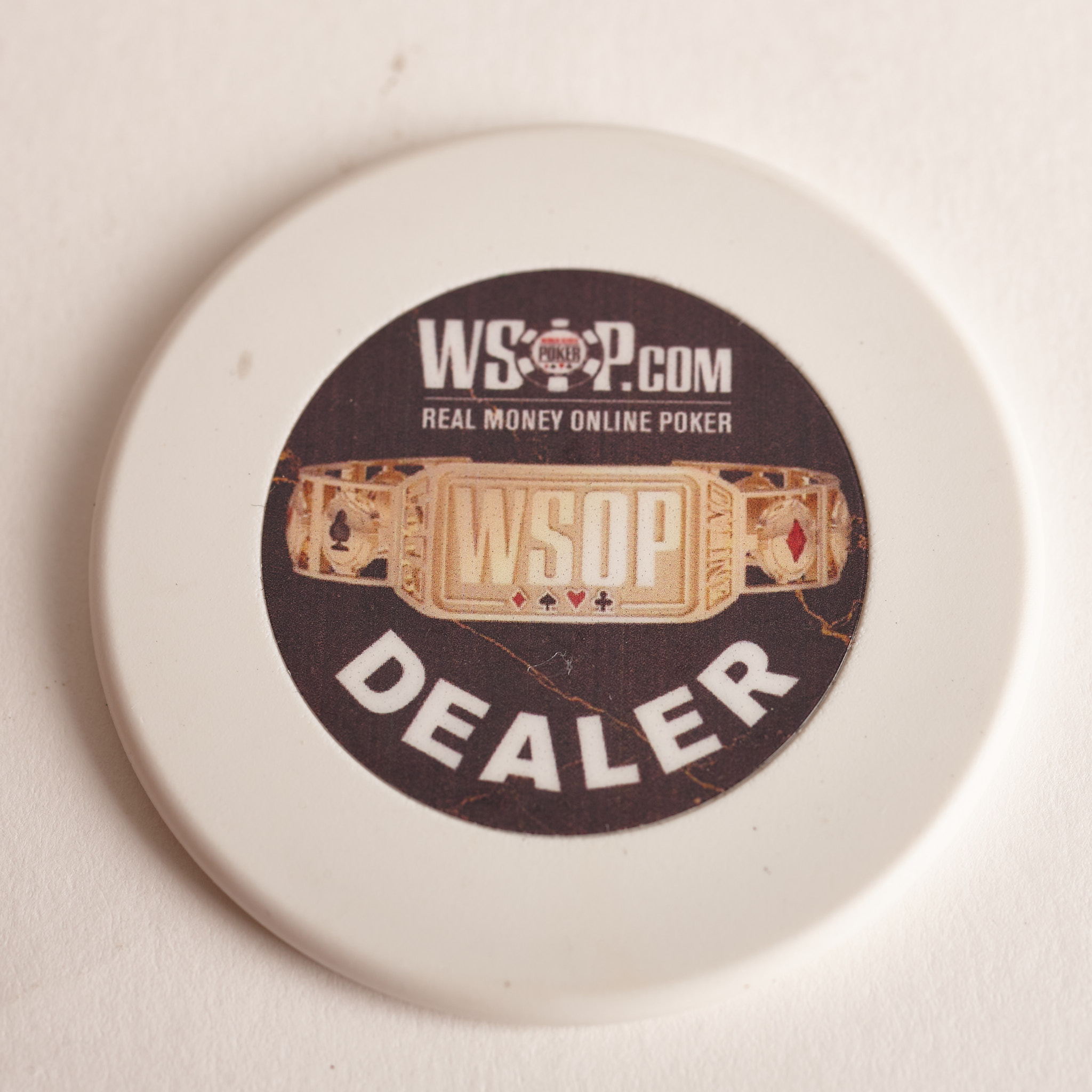 WSOP WORLD SERIES OF POKER, DEALER, Poker Dealer Button