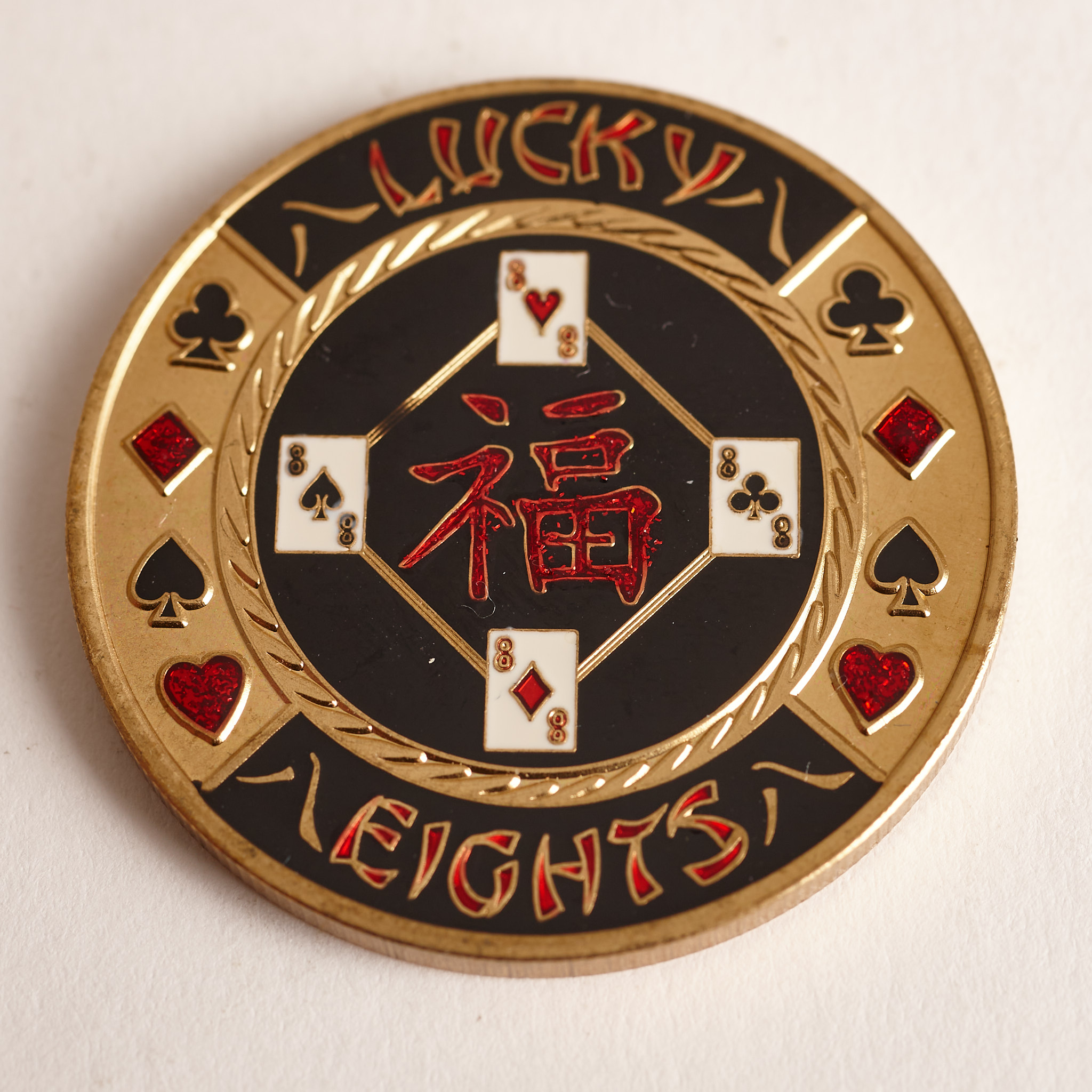LUCKY EIGHTS, Poker Card Guard