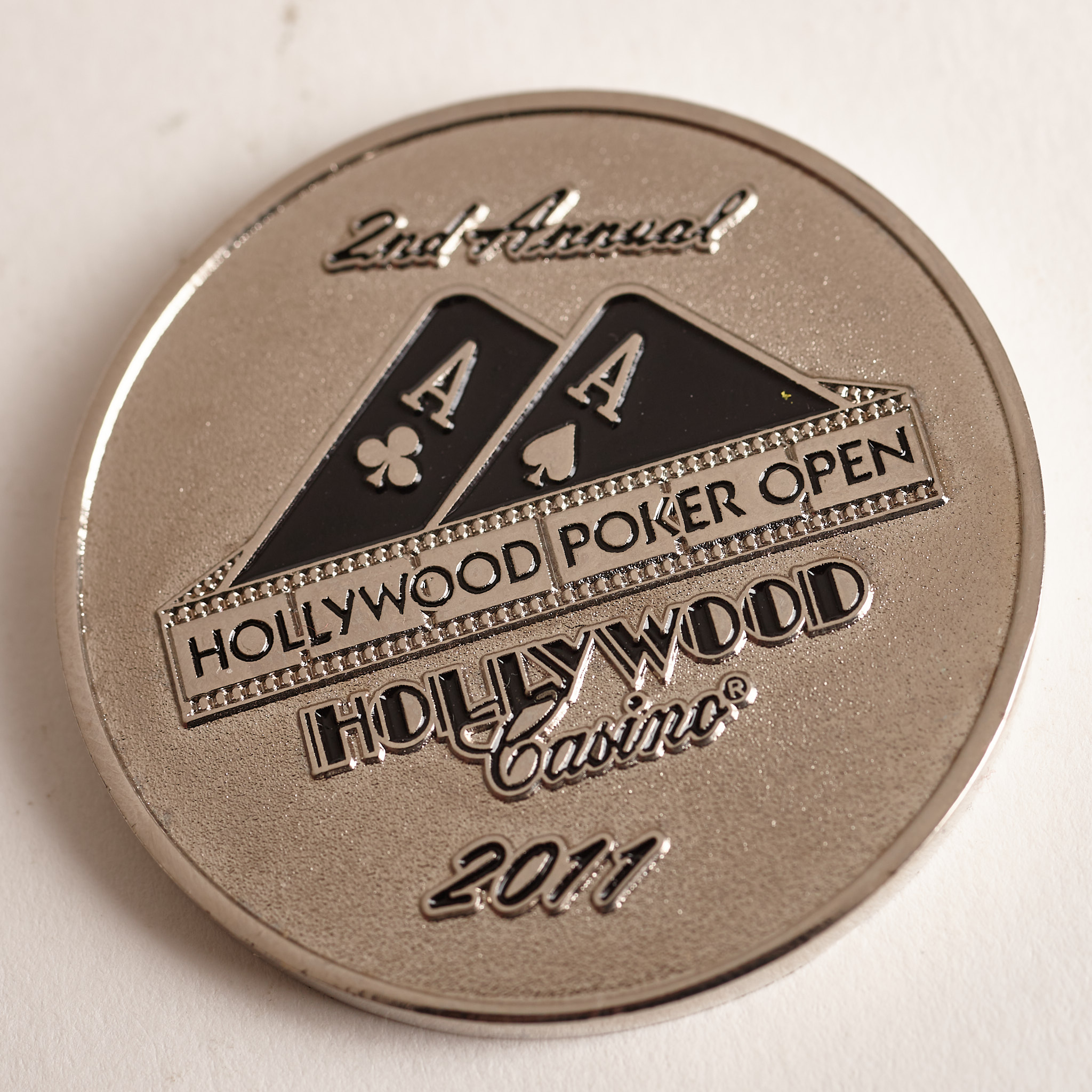 HOLLYWOOD CASINO, HOLLYWOOD POKER OPEN 2011, 2nd ANNUAL, Poker Card Guard