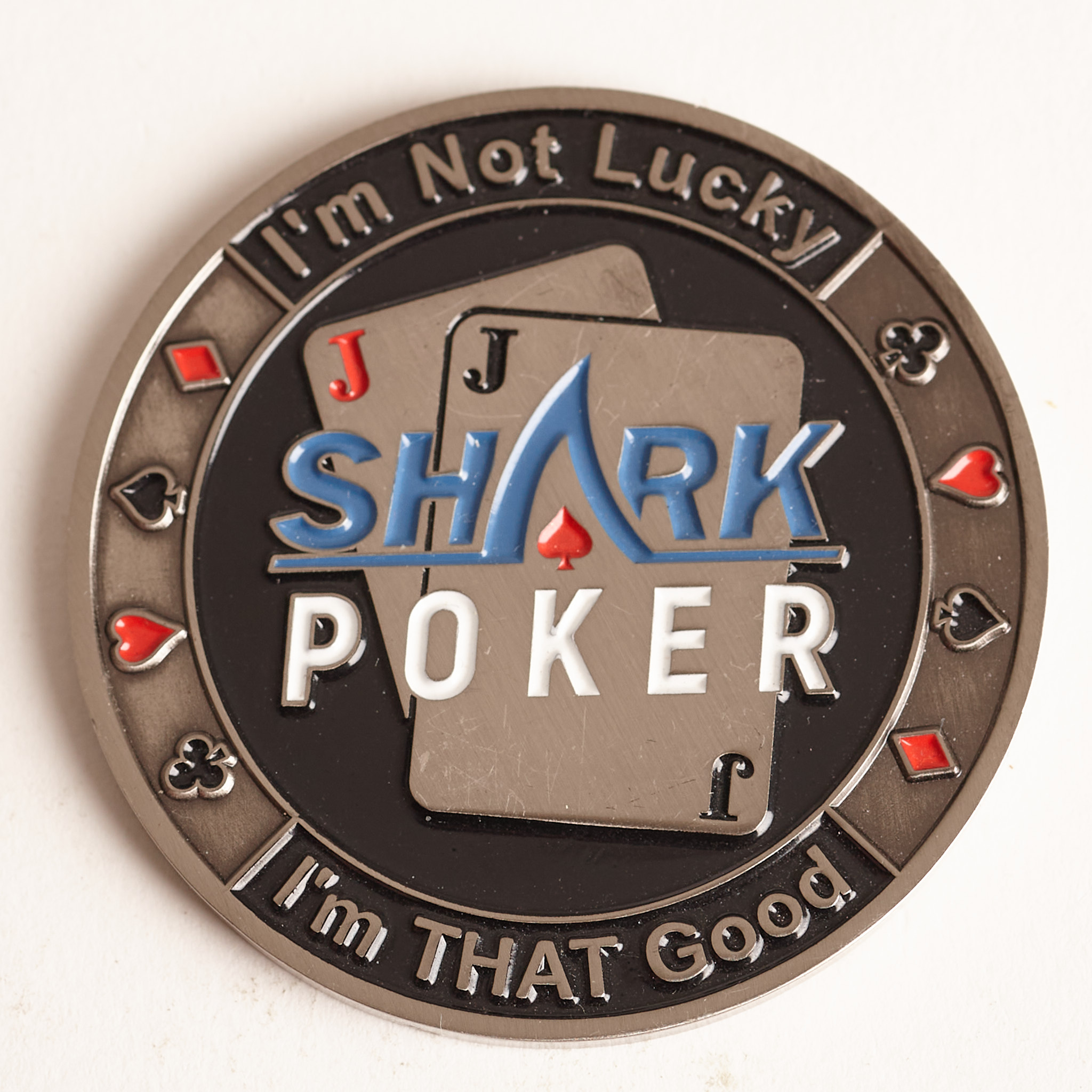 SHARK POKER, I’M NOT LUCKY, I’M THAT GOOD, Poker Card Guard