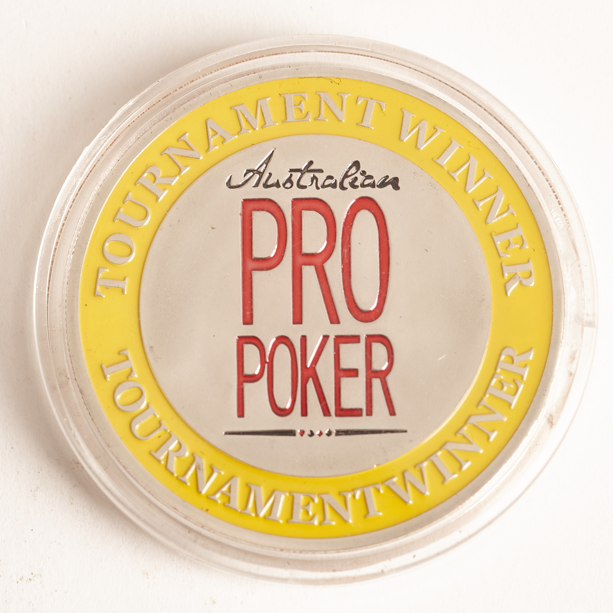 APP AUSTRALIAN PRO POKER, TOURNAMENT WINNER, Poker Card Guard