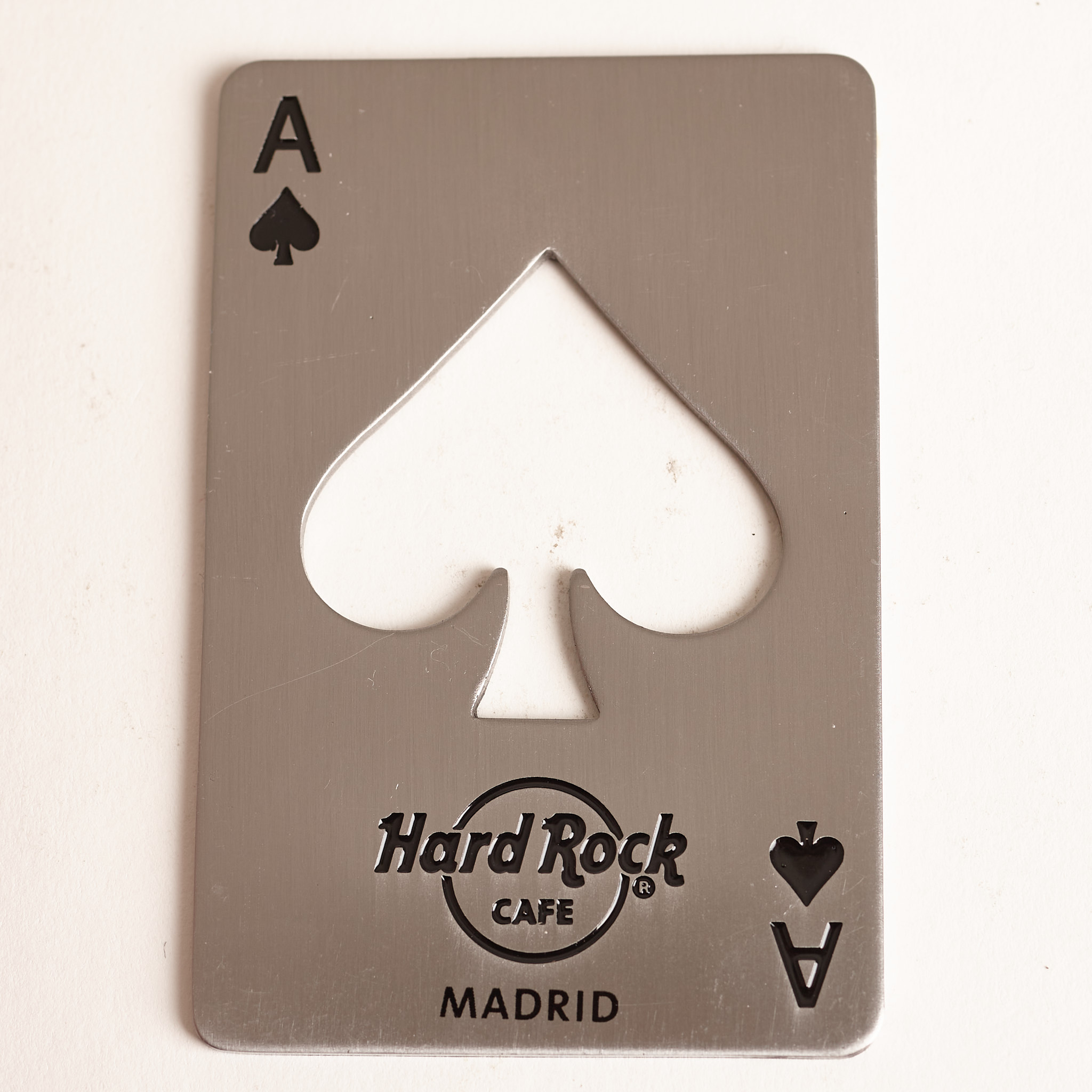 HARD ROCK CAFE, MADRID, Poker Card Guard