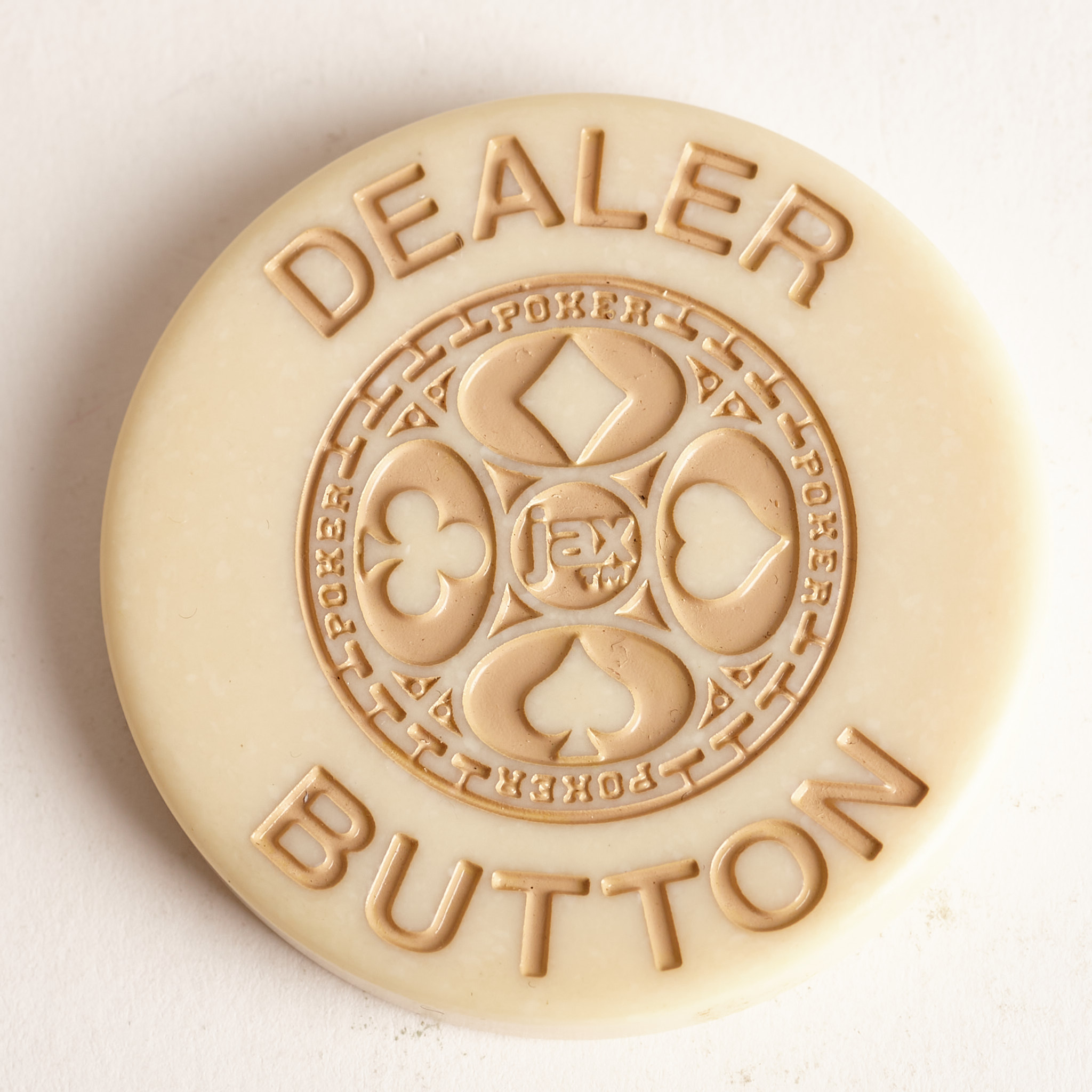 DEALER BUTTON, Poker Dealer Button