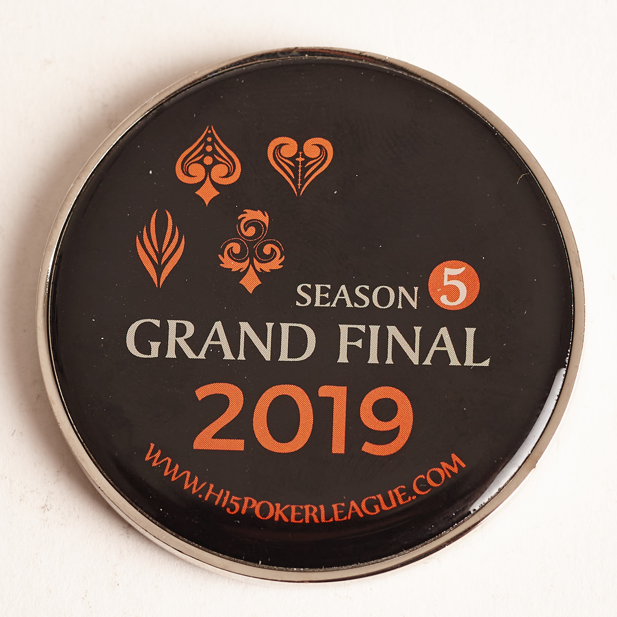 HI 5 POKER LEAGUE, SEASON 5, GRAND FINAL 2019, Poker Card Guard