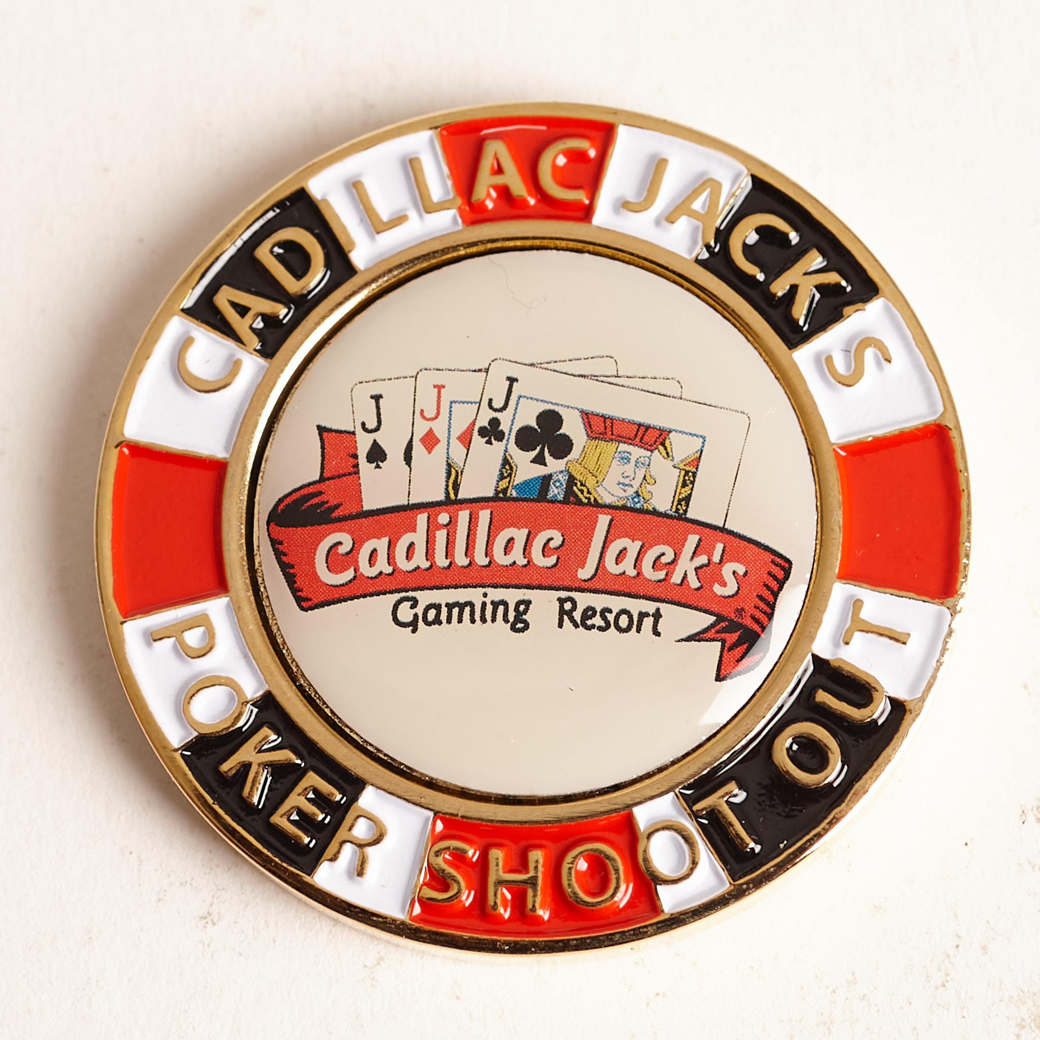 CADILLAC JACK’S GAMING RESORT, POKER SHOOTOUT, Poker Card Guard