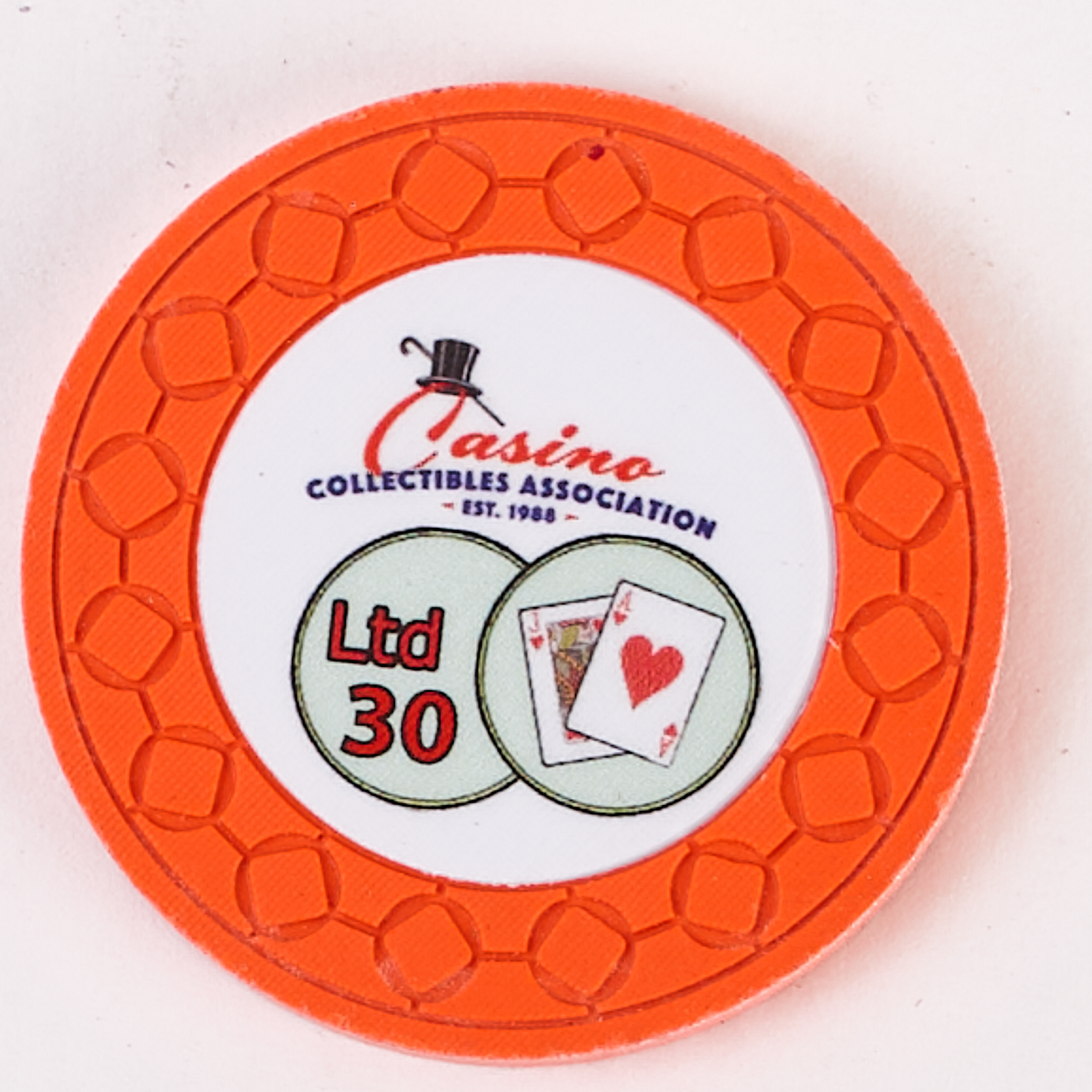 CCA CASINO COLLECTIBLES ASSOC. 25th ANNUAL POKER TOURNAMENT 2024, Poker Card Guard CCA CASINO COLLECTIBLES ASSOC. 25th ANNUAL POKER TOURNAMENT 2024, Poker Card Guard